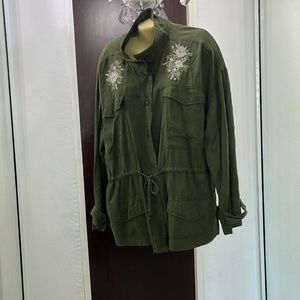 Military green Jacket